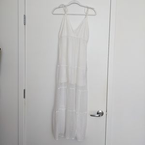 Abercrombie & Fitch White Maxi Summer Dress S
